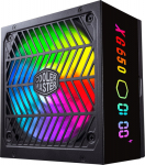 Col Cooler Master XG Plus 650W 80+ Platinum ARGB - 650 | ATX | 135mm | 24 pin | 150mm x 160mm x 86mm | 80 Plus Platinum | 92% efficiency | ARGB