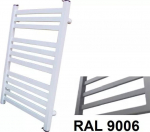 Hydroland bathroom radiator KUMIKO BATHROOM HEATER 1550X540 RAL 9006 694W // GRŁ-G/K-1550X540-RAL