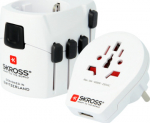 SKROSS PRO &ndash; World & USB - Wei&szlig;