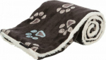 Trixie Jimmy, blanket, For a dog/Cat, gray-brown/beige, plush, 100x70 cm