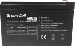 Green Cell AGM Gel Battery 12V 14Ah