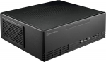 SilverStone SST-ML11B Milo Slim HTPC Micro-ATX Geh&auml;use - schwarz