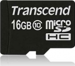 Transcend microSDHC 16GB Class 10
