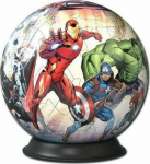Ravensburger Puzzle 72 elements 3D Kula Marvel Avengers