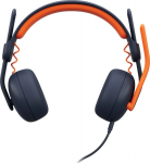 Log Logitech Zone Learn On-Ear Headset Wired for Learners AUX