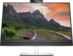 HP E27m G4 QHD USB-C Conferencing Monitor, 68.6 cm (27"), 2560 x 1440 Pixel, Quad HD, LCD, 5 ms, Schwarz, Silber