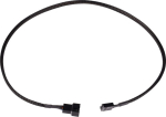 Alphacool fan Cords 4-Pin auf 4-Pin Verl&auml;ngerung 60cm - schwarz