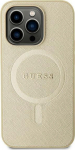 Guess Saffiano MagSafe Back Case for Apple iPhone 15 Plus