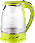 Feel-Maestro Electric Kettle Glass 1.7l 2000W MR-064-GREEN