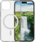 D. Bramante dbramante1928 Iceland Ultra - Back cover for mobile phone - MagSafe-compatibility - recycled plastic, D3O - clear - for Apple iPhone 15 Plus