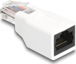 DELOCK RJ50 Adapter plug to socket white