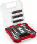 Einhell tool set BIT SET I SOCKET WRENCHES 37 SZT. L-CASE 49109022