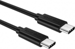 Cable CHOETECH Type-C - Type-C, PD20W, Black, 3m