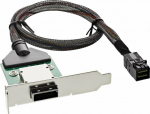 InLine InLine&reg; SAS HD Low Profile Adapter Bracket ext. SFF-8088 to int. SFF-8643 0.5m