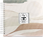 Hama Watercolor brown 7604 28x24 50 white Pages Spiral-Album