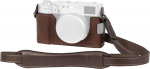 SmallRig 4699 Leather Half Case Kit for FUJIFILM X100VI Brown