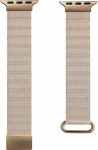 Crong Crong Eclipse - Leather magnetic strap Apple Watch 38/40/41mm (beige)
