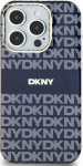 DKNY DKNY DKHMP15SHRHSEB iPhone 15 / 14 / 13 6.1'' niebieski/blue hardcase IML Mono & Stripe MagSafe