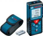 Bosch Group Bosch GLM 40 Laser rangefinder 40 m Sort, Blue