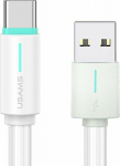 Kabel USB Usams USB-A - USB-C 1 m White