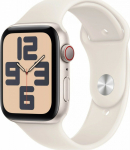 Apple Watch SE (GPS + Cellular) - 44 mm - Starlight Aluminum