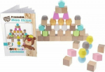 Trefl Wooden blocks O!Coding blocks - Babaski and Teddy Bear