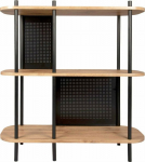 Leitmotiv Low bookcase SOLE, 80 x 30 x 83.5 cm