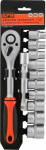 Tool Kit EPM SOCKET SET 1/2'' 12 CZ&Auml; &Aring; CI