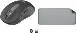 Log Logitech mouse M650 Grafitowy (910-006253) + Studio Series - MID GREY (956-000052)
