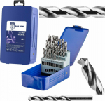 Nord Tools Set of drills for steel and cast iron NWKa M-25, 1.0-13.0 mm, ground, HSS (25 szt.)