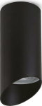 Surface mounted luminaire / tuba Maclean, point, Round, Aluminum, GU10, 55x130mm, kolor czarny, MCE360 B