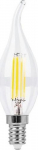 Visional LED Filament bulb E14, C35T, 6W, 840lm, 3000K, 360&deg;