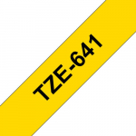 Brother TZE641 Tape SvartText,Yellow bottom,18mm