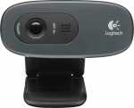 Log Logitech Webcam HD C270 Black, C270, 3 MP, 1280 x 720