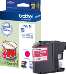Brother LC-22UM INK CARTRIDGE MAGENTA, F/MFC-J985DW 1200 PGS STD 24711