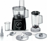 BOS Bosch | Food processor | MCM3201B | 800 W | Number of speeds 2 | Bowl capacity 2.3 L | Ice crushing | Blender | Black