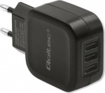 Qoltec Charger 17W | 5V | 3.4A | 3xUSB