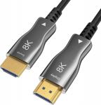 Claroc Kabel HDMI 2.1 Ultra High Speed | optical AOC | 8K60Hz 4K120Hz | 48Gbps | 10 m - Kabel HDMI 2.1 optical 10 m Claroc FEN-HDMI-21-10M