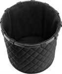 Reisenthel homebasket L - Schwarz - Aluminium - Polyester - basket - Monochrome - Geometric Muster - indoors (UB7071)