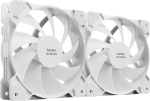 Mars Gaming MFPROX2W 2x 120mm PC Case Fan