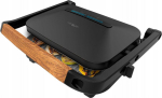 Grill elektryczny Cecotec Rock'nGrill 1200 wooden black