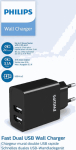 Philips DLP2610 Charger 2xUSB Black