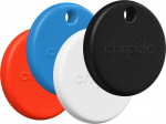 Chipolo POP locator 4-pack, black/white/blue/punainen