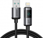 Kabel USB Joyroom USB-A - Lightning 1.2 m Czarny (6956116722586)