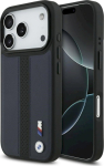 BMW M Perforated Stripe Case Logo MagSafe for iPhone 17 Pro / navy blue