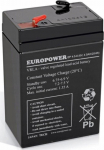 Akumulator EP4.5-6 EUROPOWER 6V 4.5AH