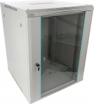 Wardrobe RACK Pulsar 15U / 19&rdquo; hanging to fold 600x600 szara