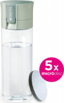 Brita Vital Filter Bottle Pastel Green + 5 drives