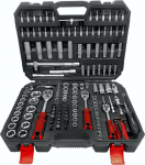 FORCEKRAFT Tool Kit 172el. 1/4'', 3/8'', 1/2''