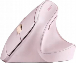 Wireless vertical mouse Ugreen M571 2.4G 4000 DPI 1xAA (Pink)